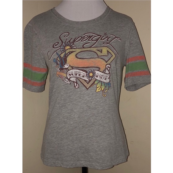 DC Comics Supergirl “Super Hot” Tee, Juniors Sz XXL - Picture 1 of 11